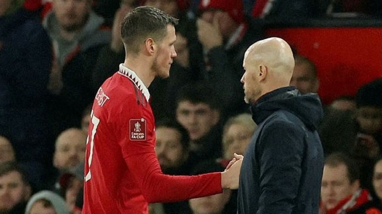 Manchester United teknik direktörü Erik ten Hag'dan Wout Weghorst'a övgüler
