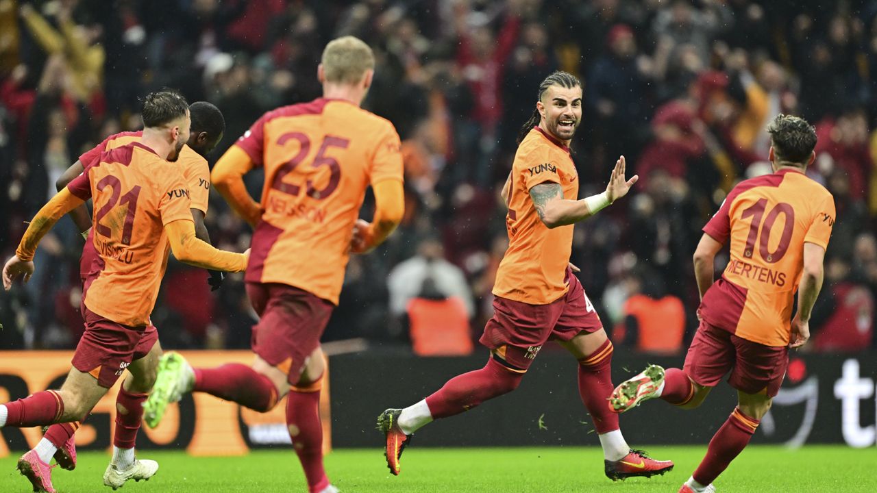 Galatasaray'ın Kayserispor maçı 11'i belli oldu