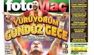 Galatasaray 4 Karabük 2 Gazete manşetleri