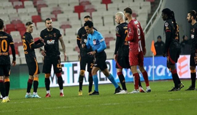 Sivasspor - Galatasaray maçı tekrar edilecek mi?