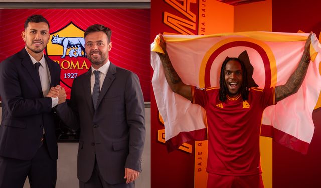 Galatasaray'ın listesindeki 2 orta saha Roma'ya imza attı