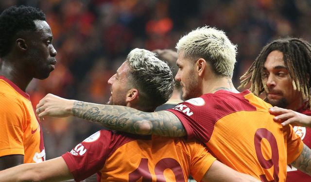 Galatasaray evinde farklı galip geldi: 4-0