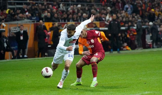 Galatasaray'dan Rizesporlu futbolcuya geçmiş olsun mesajı