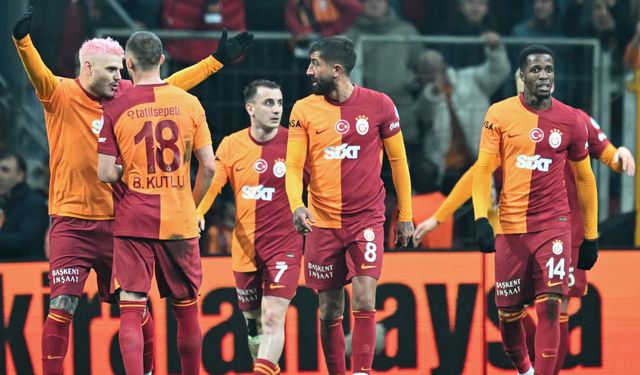 Galatasaray Rizespor'u farklı geçti: 6-2