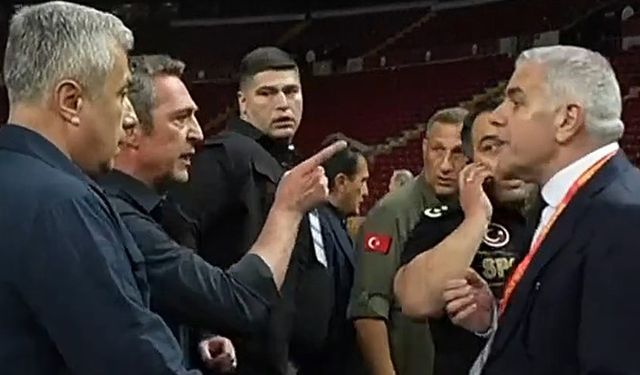 Ali Koç, Galatasaraylı yöneticiyi tehdit etti! İşte o anlar