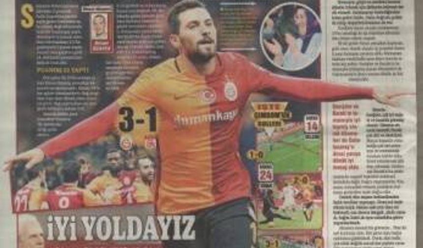 Galatasaray Gazete Manşetleri (17 Ocak)