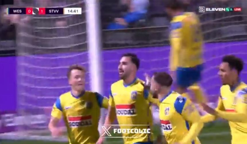 Emin Bayram Westerlo formasıyla ilk golünü attı