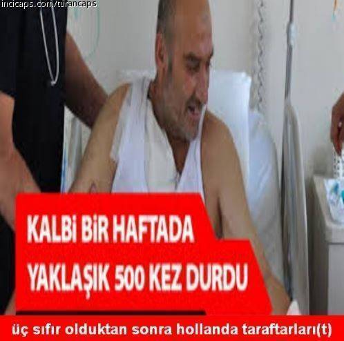 Türkiye-Hollanda caps'leri