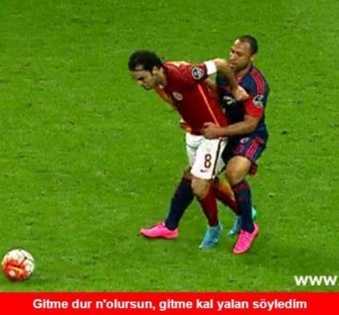 Mersin maçı caps'leri