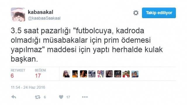 Serdar Aziz oynamadığı maçta prim alacak