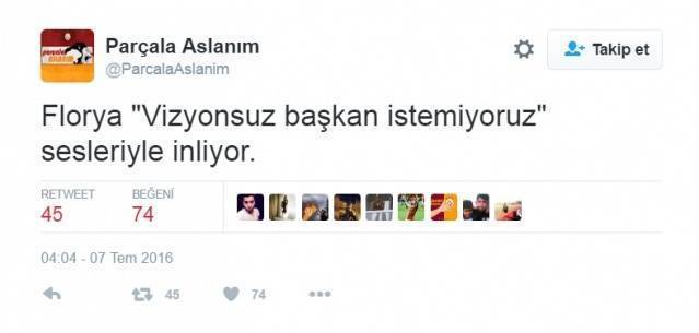Taraftar yönetimi istifaya çağırdı