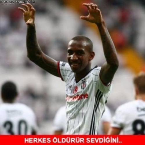 Benfica-Beşiktaş caps'leri