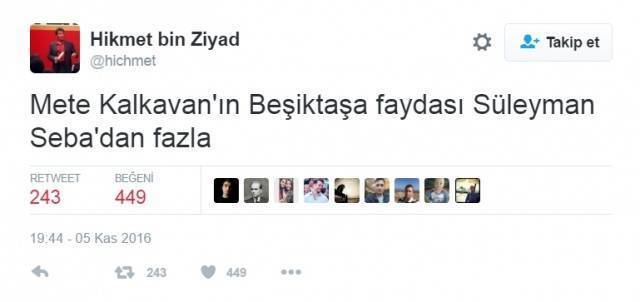 Mete Kalkavan yine görevini yaptı