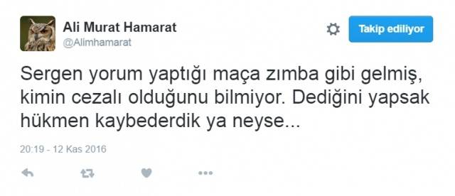 Sergen Yalçın kırdı geçirdi