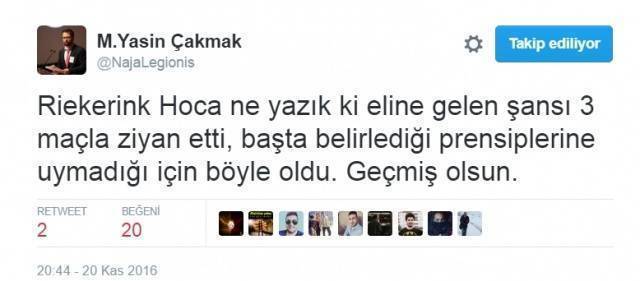 Yenilgi sonrası büyük tepki var