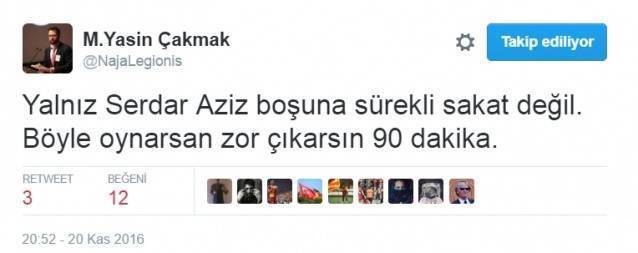 Yenilgi sonrası büyük tepki var