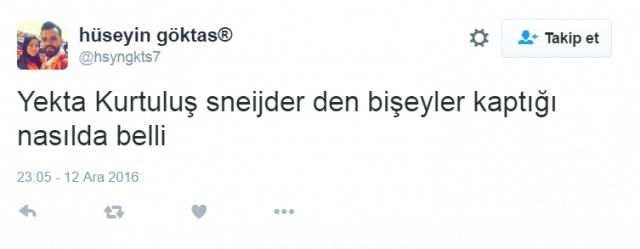 Yekta attı, sosyal medya karıştı