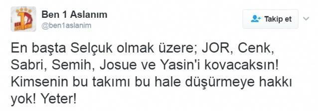 Yenilgi sonrası en sert tepki