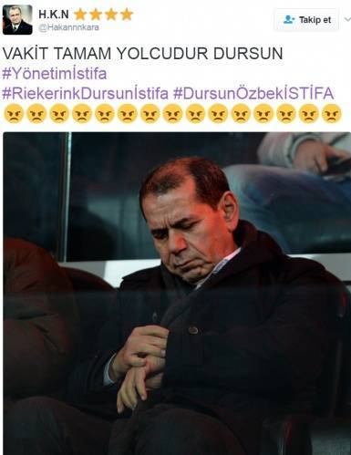 Yenilgi sonrası en sert tepki