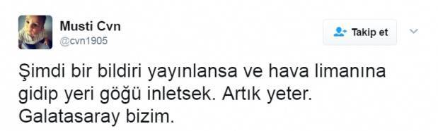 Yenilgi sonrası isyan ver