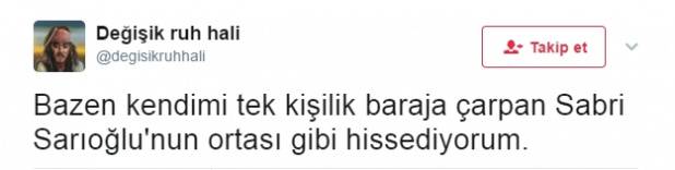 Sabri Sarıoğlu sosyal medyayı salladı