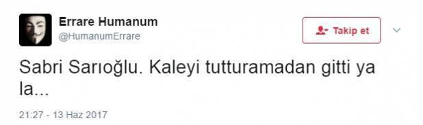 Sabri Sarıoğlu sosyal medyayı salladı