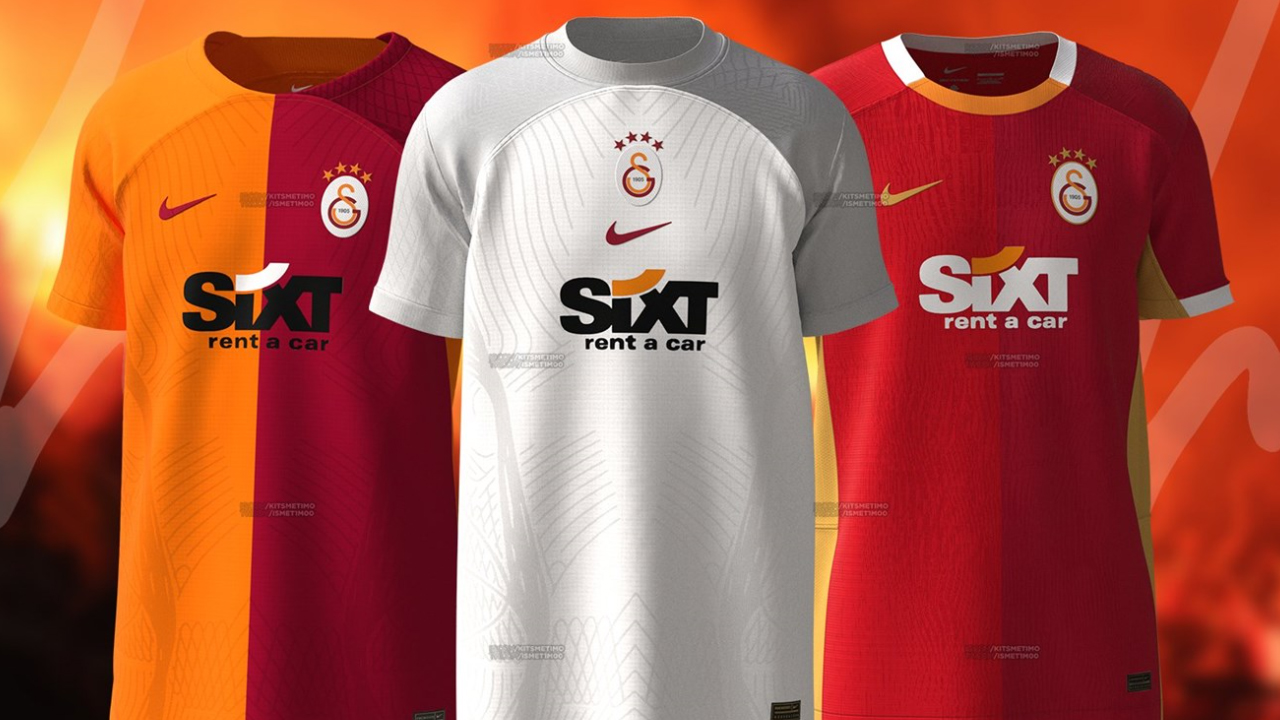 Galatasaray'ın yeni sezondaki formaları belli oldu