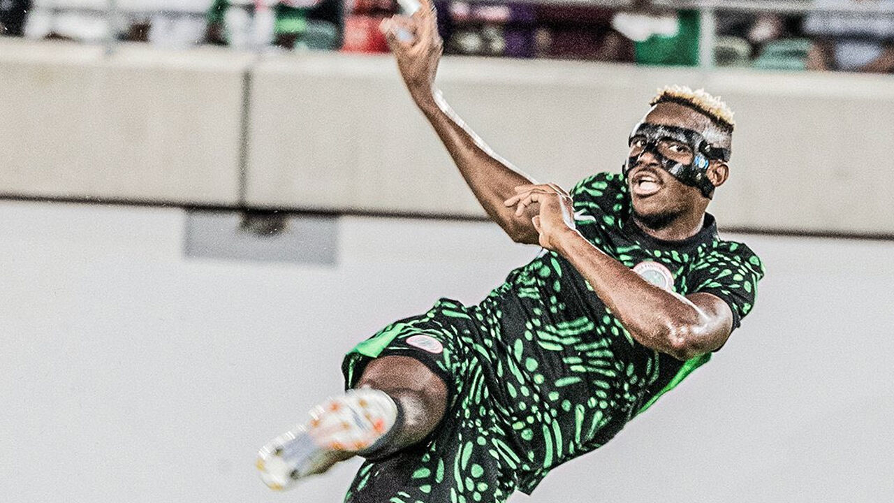 Victor Osimhen'in Nijerya'da attığı klas gol